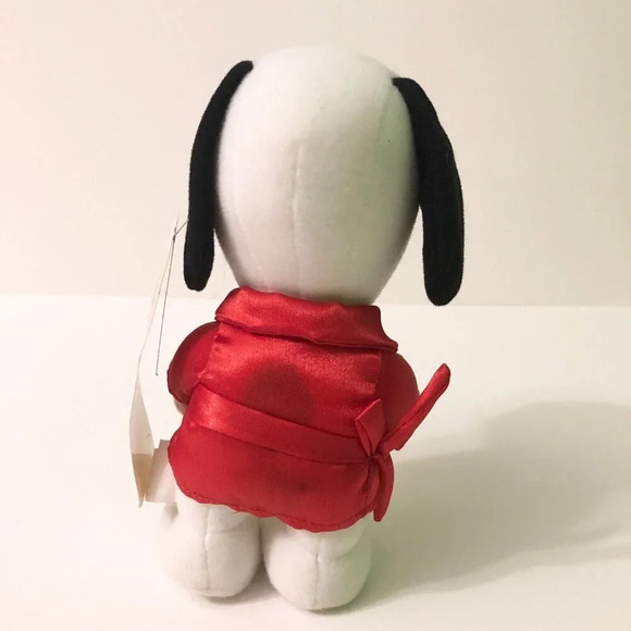 Snoopy Plush Peanuts United Feature Syndicate  Drum 8 Inch Stuffed Toy - Picture 4 of 16